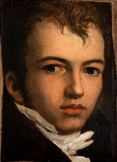 Friedrich Overbeck - Ritratto di Johann Carl Eggers da Friedrich Overbeck